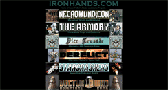 Desktop Screenshot of ironhands.com
